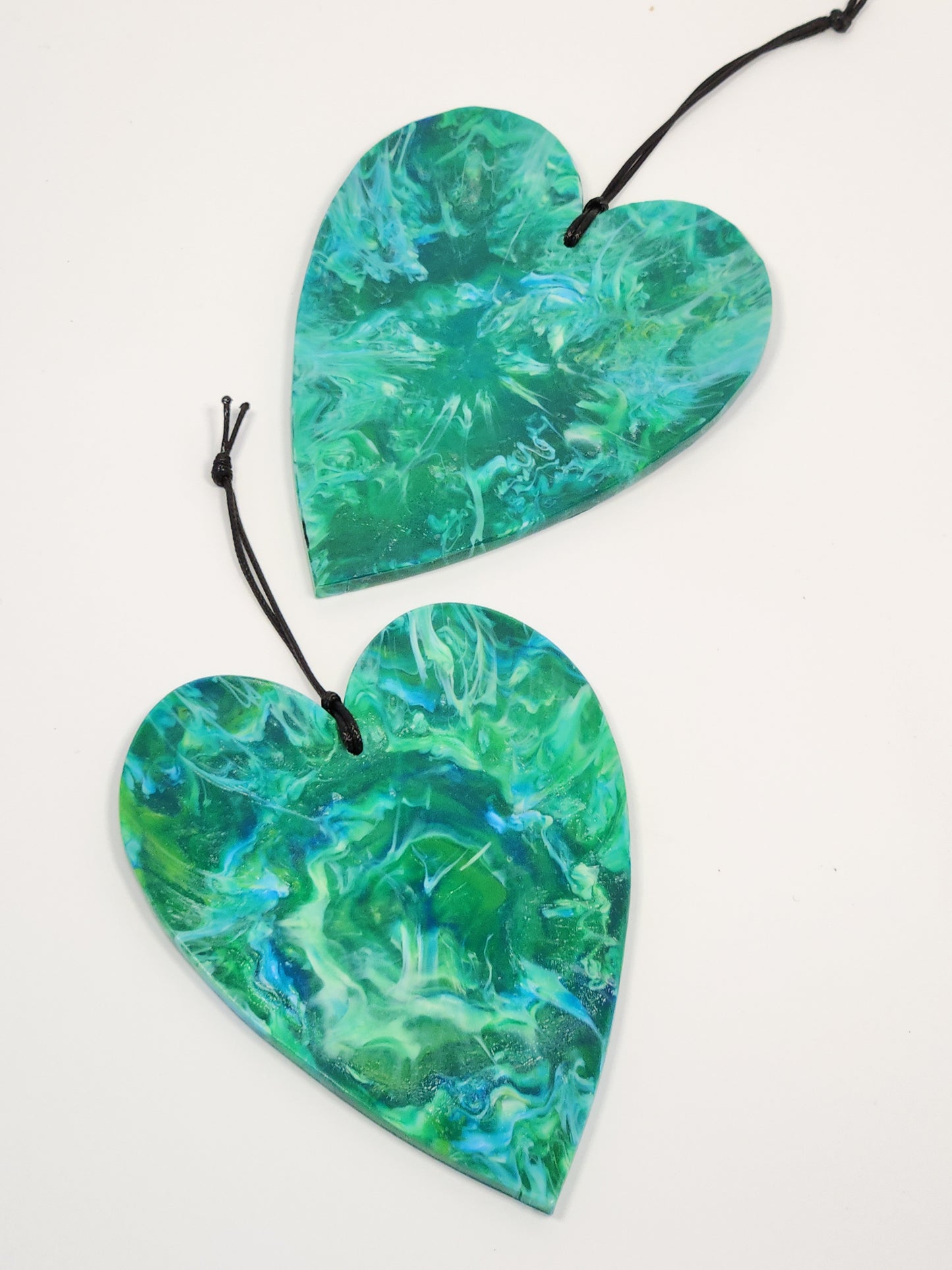 Nicola Garlick - Recycled Plastic Hanging Hearts
