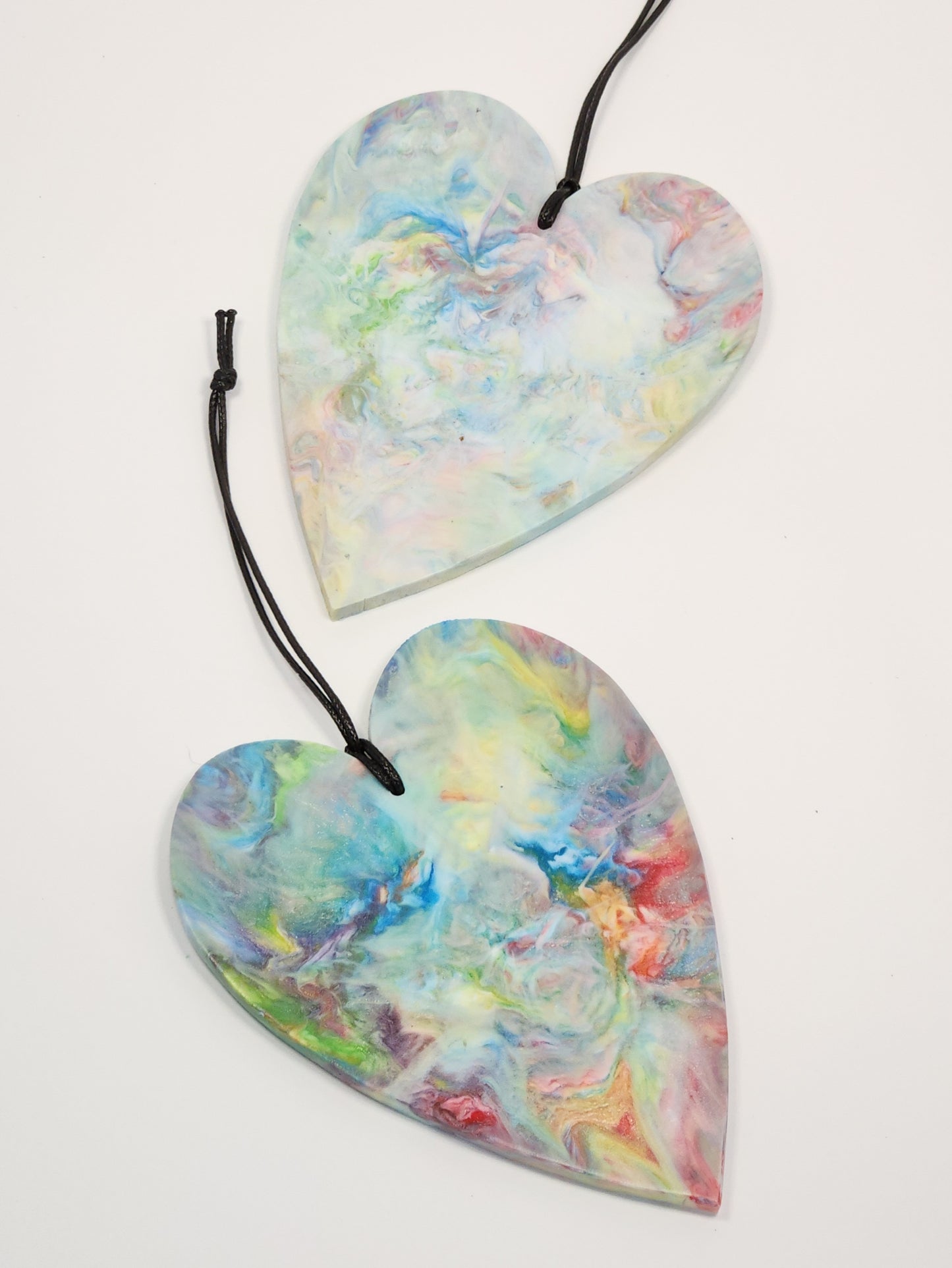 Nicola Garlick - Recycled Plastic Hanging Hearts