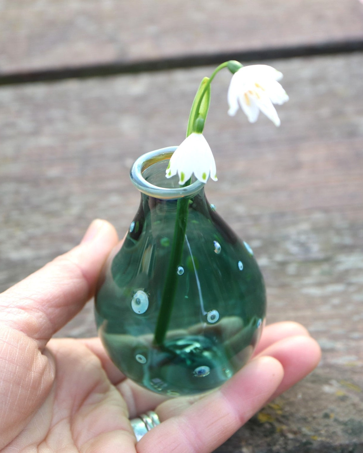 Eiko Kawaguchi - Glass Bud Vase