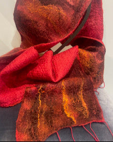 Maree Churchill - Nuno Felted Scarf