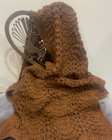Maree Churchill - Suri Alpaca Knitted Scarf