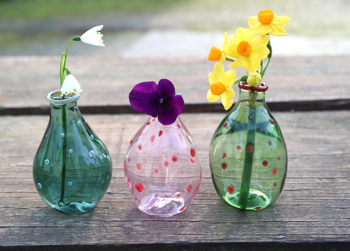 Eiko Kawaguchi - Glass Bud Vase