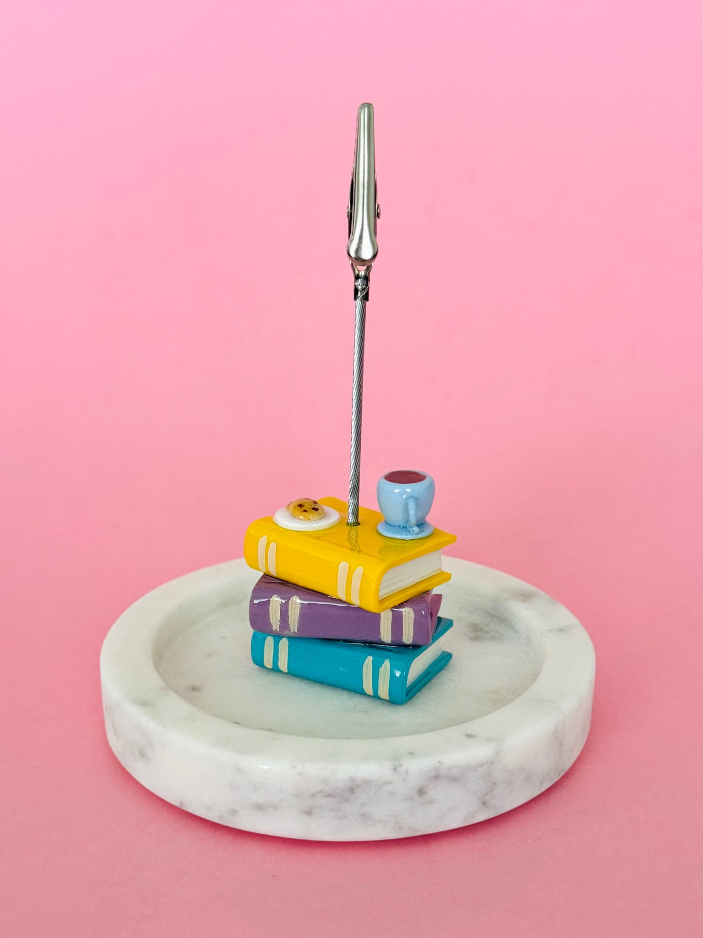 Faya Alcantara - Stacked Book Photo Holder