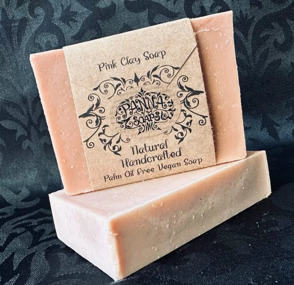 Panna Soaps - Pink Clay Soap (unboxed)