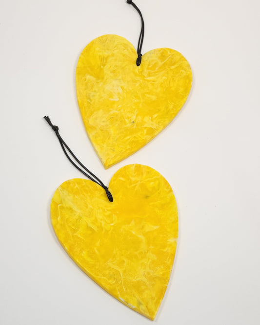 Nicola Garlick - Recycled Plastic Hanging Hearts
