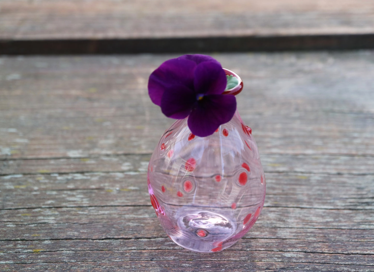 Eiko Kawaguchi - Glass Bud Vase