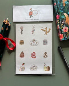 Kathleen Richens - Whimsical Sticker Sheets