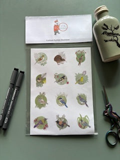 Kathleen Richens - Whimsical Sticker Sheets