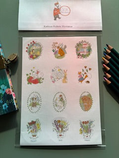 Kathleen Richens - Whimsical Sticker Sheets
