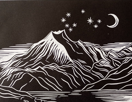 Rebecca Davies-Cowie - Matariki over Aoraki Mount Cook