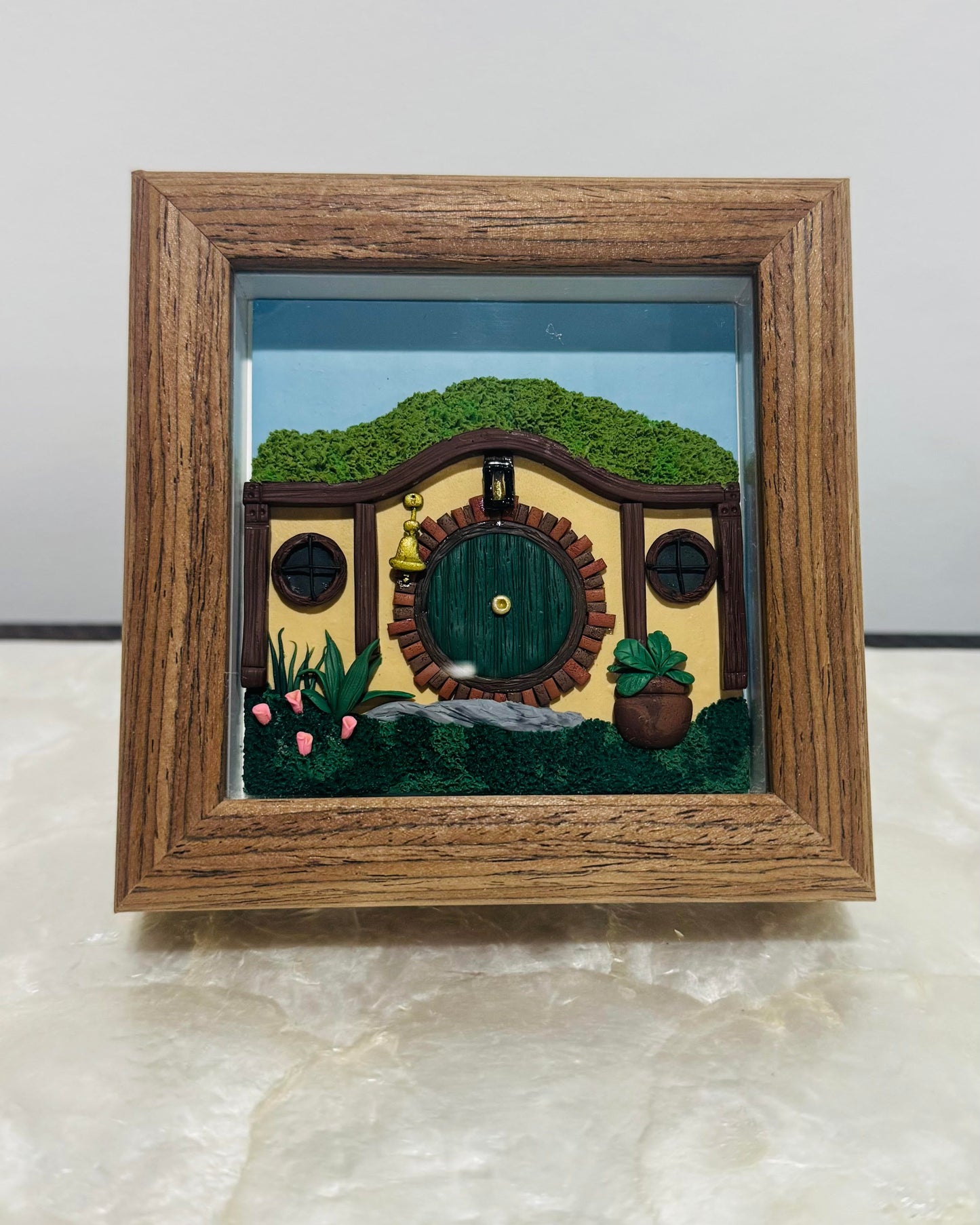 Faye Alcantra - Original Clay Art: The Hobbit House