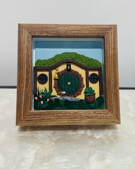 Faye Alcantra - Original Clay Art: The Hobbit House