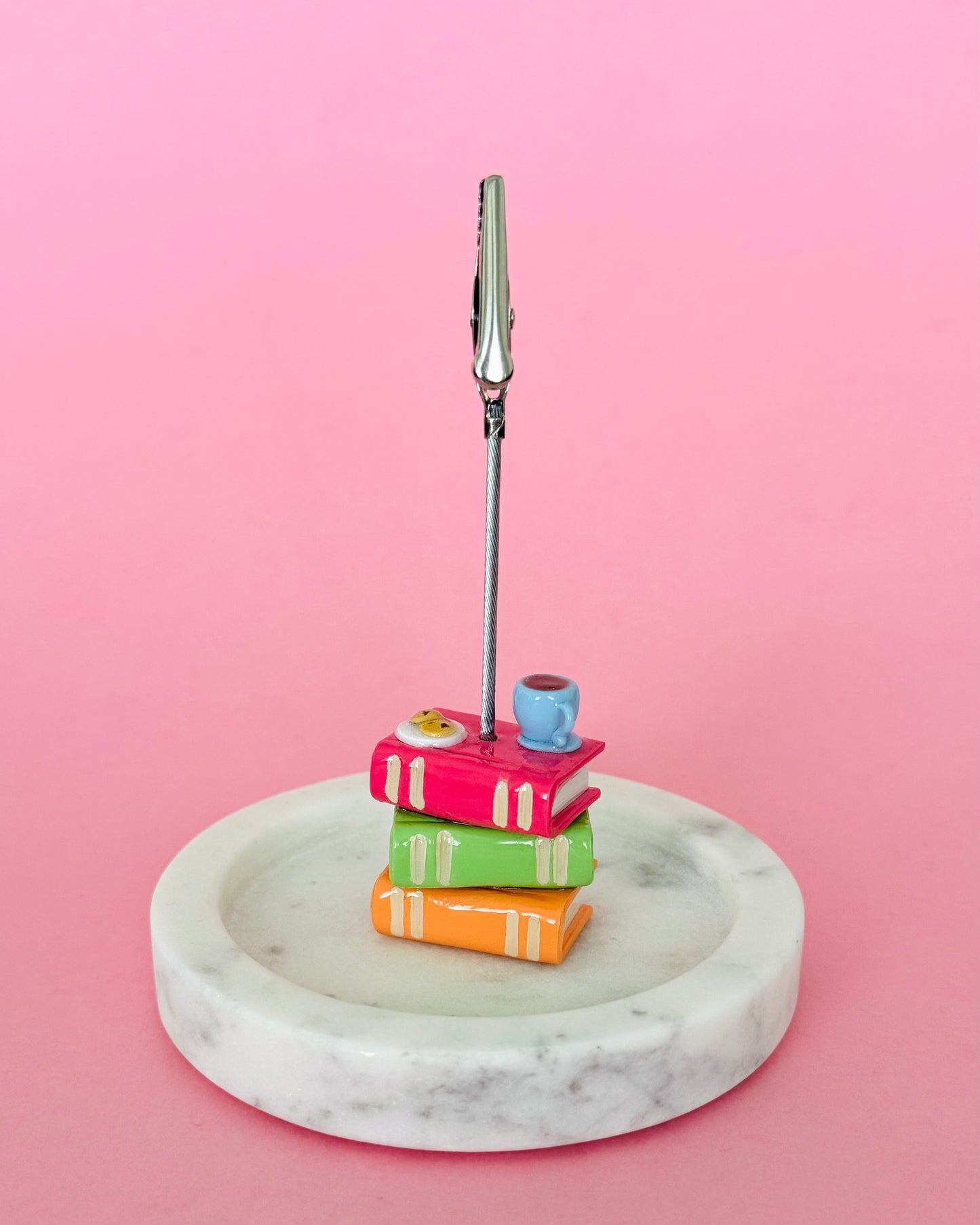 Faya Alcantara - Stacked Book Photo Holder