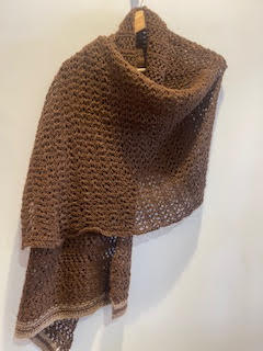 Maree Churchill - Suri Alpaca Knitted Wrap
